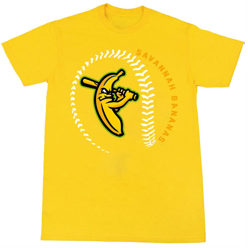 New Savannah Bananas T Shirt Yellow Size S-5XL Short Sleeve PLA257  BTT411 Unisex T-Shirt M
