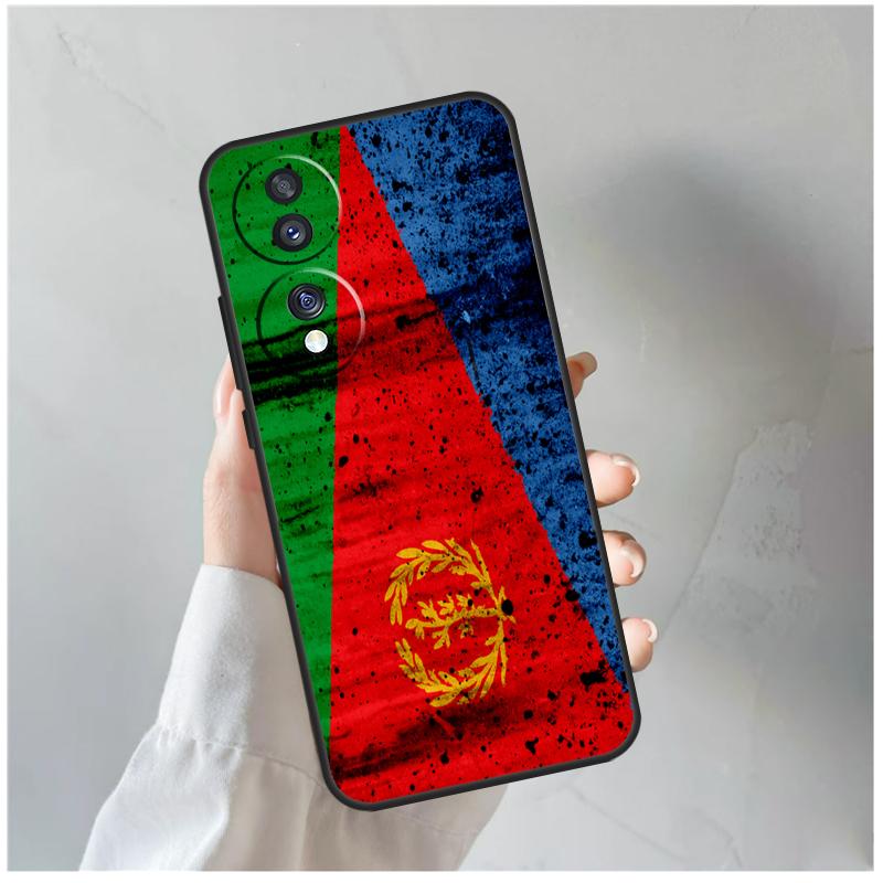 Eritrea Flag For Honor Magic 8 Pro 6 7 Lite Case For Honor Win RT 50 70 90 200 400 X8c X8b X9a X9b X9c X9d