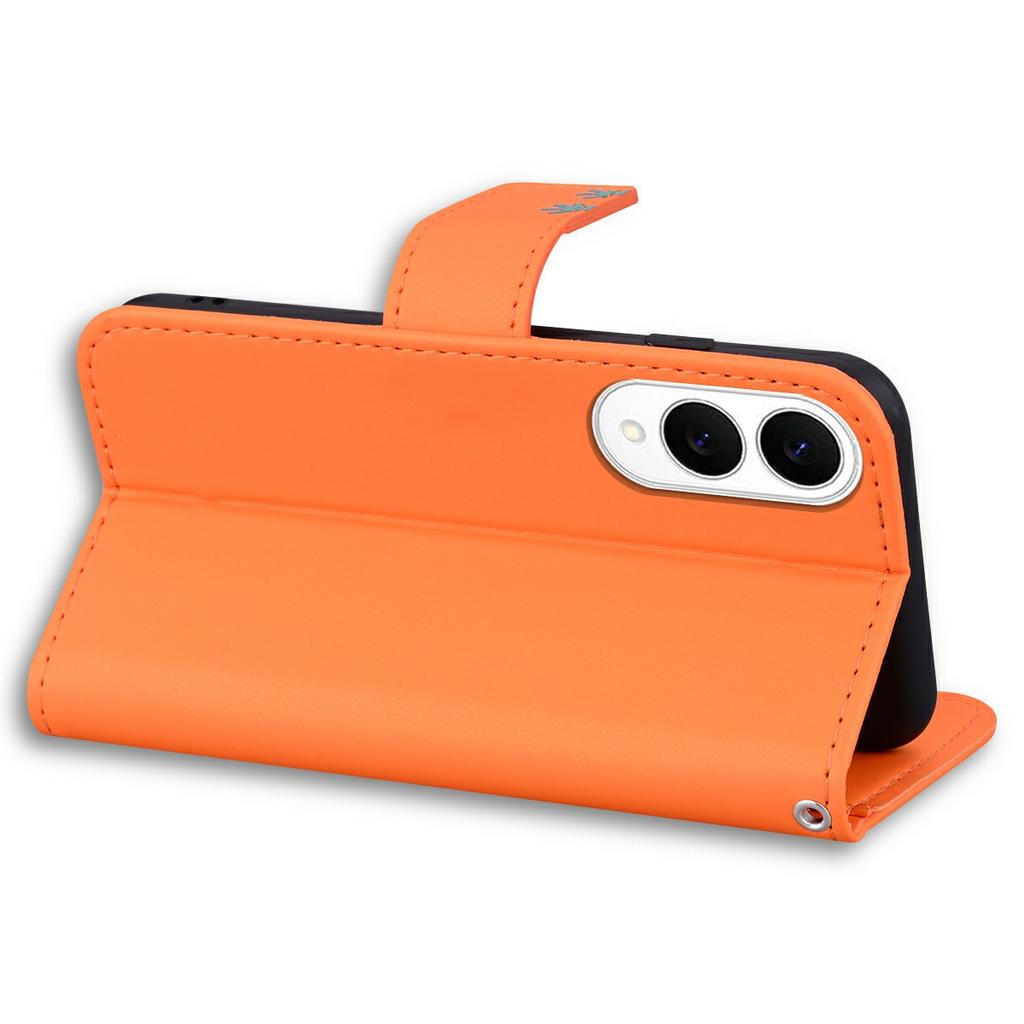 For Samsung Galaxy S25 Edge Case Cartoon Pattern Wallet Leather Phone Cover