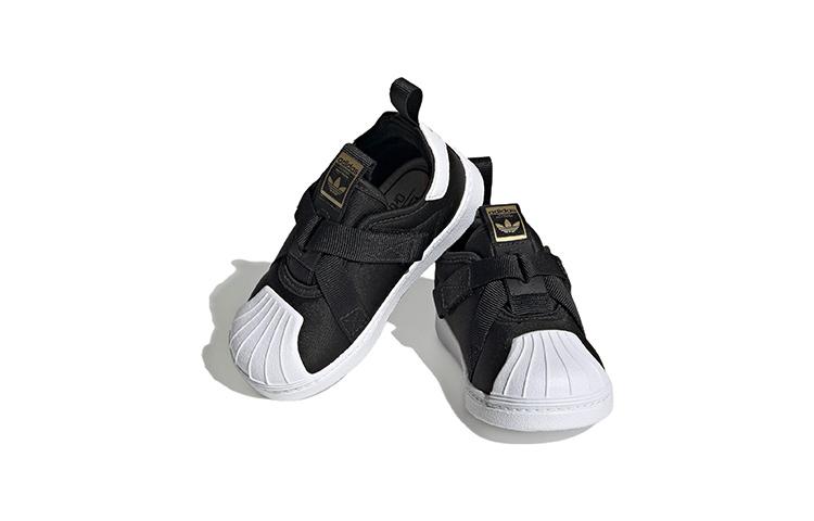 adidas Originals SUPERSTAR 360 Abriebfest Abriebfest Niedrig geschnitten Skateboard Schuhe Schwarz Weiß HQ6082