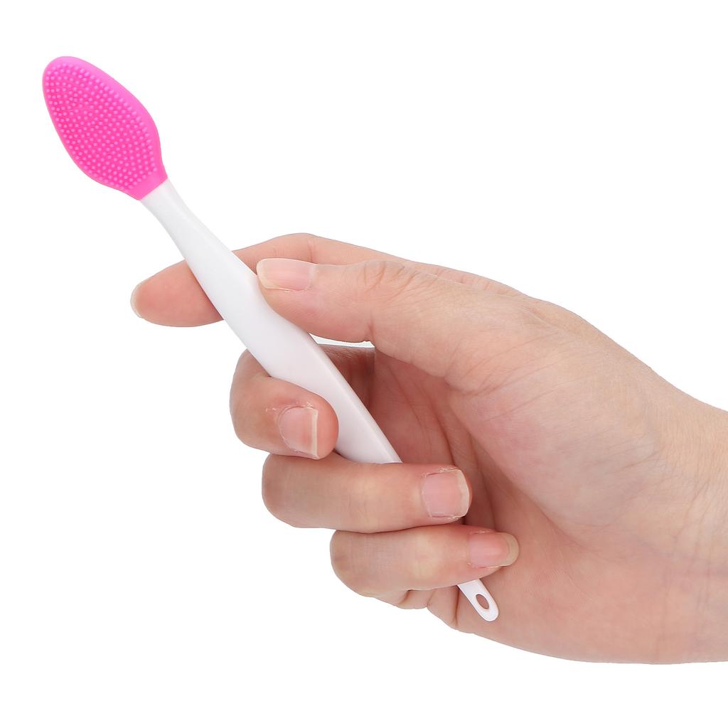 Silicone Facial Cleansing Brush Silicone Face Pore Cleaner Face Nose Lip Exfoliating Brush Set