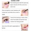 Silicone Multifunctional 4 In 1 Tool for Face Cream Spoon Eyeline Eyelashes Stencils Lipstick Wearing Aid Makeup Assistance Tool