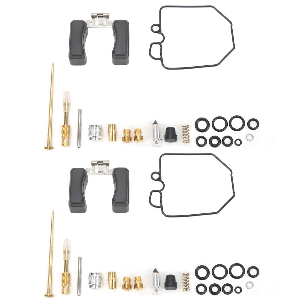 2 Set Carburetor Rebuild Repair Kit Racing Motorcycle Carb Overhaul Kit for CX500 CX500C CX500D