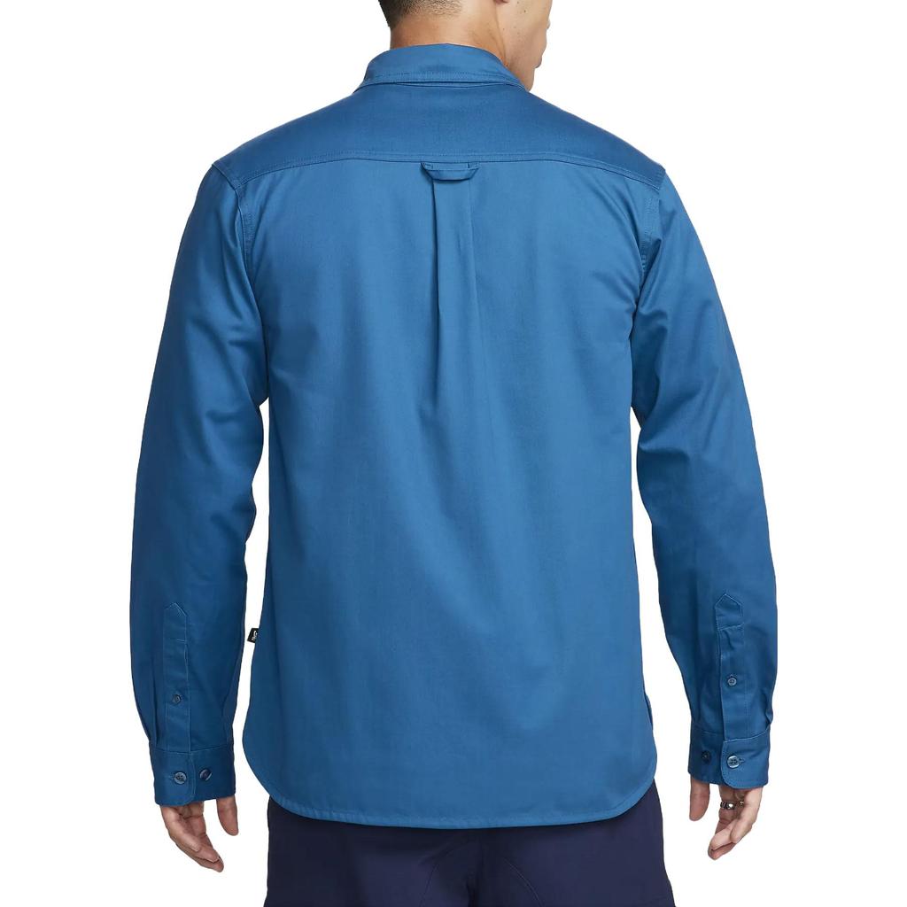 New Nike Shirt Men's Industrial Blue FQ0398-457