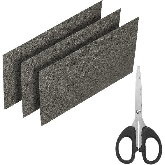 MECCANIXITY Крышка волновода, 6 x6 x0.04  Слюдяной лист, Слюдяные пластины Высокотемпературные 1050℃ Запасные части для ремонта микроволновой печи с ножницами для микроволновой печи 6 x4 x0.006