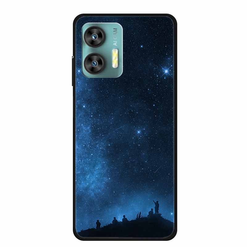 Pro Oukitel C36 C35 Pouzdro Luxusní TPU Měkké Silikonové Pouzdra na Telefon Zadní Kryt pro Oukitel C35 OukitelC36 Nárazuvzdorné Květiny Fundas