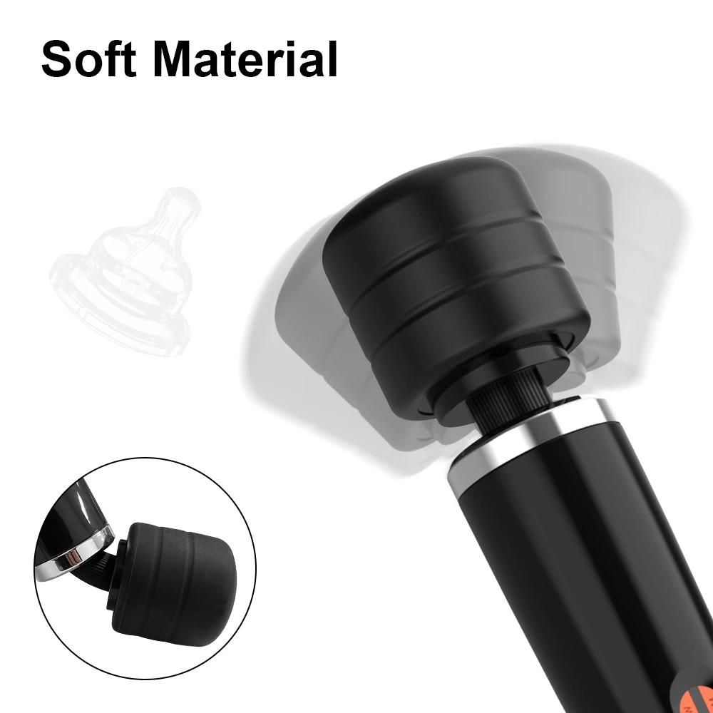 Big AV Body Massager Strong Vibration G Spot Clitoris Stimulator Powerful Magic Wand Vibrator for Women Adult Sex Toys for Woman