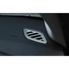 Fit For BMW X1 E84 2010-2015 ABS Silver Dashboard Upper Air Outlet Vent Trim 2X