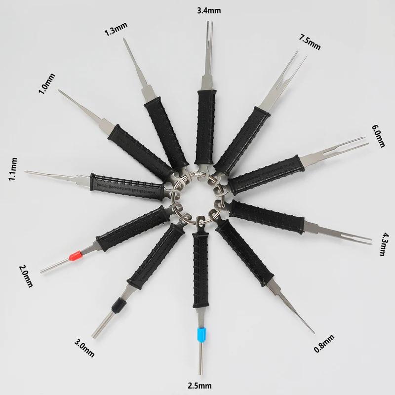 Auto Terminal Extractor Tool Kit With Storage Case Car Electrical Connector Release Tools For Vehicle Wiring Harness Repair