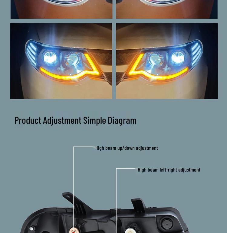 Wuling Hongguang S Dual-Lens LED Laser Headlight Assembly
