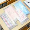 8pcs Clear Plastic Document Bag with Snap Closure - Versatile Document & Receipt Organizer,Ideal for  Home, Art Supplies Storage