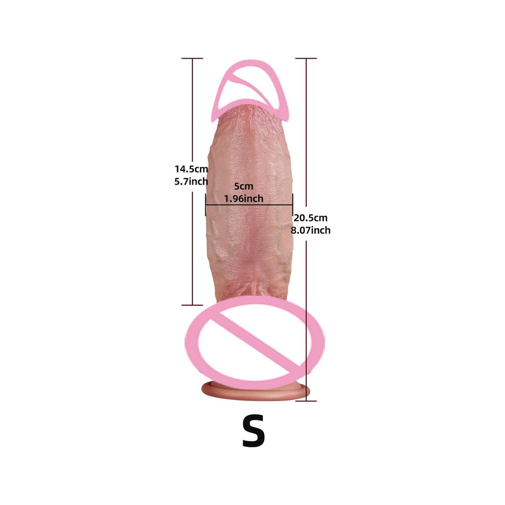 Realistic Dick Silicone Dildo Penis With Strong Suction Cup Testicles Veins For Anal Play Experience Adult Sex Toy For Women