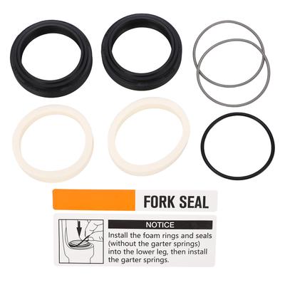 Fahrrad Vorderradgabel Staubabstreifer Kit Edelstahl Gummi Vorderradgabel Öldichtringe für ROCKSHOX