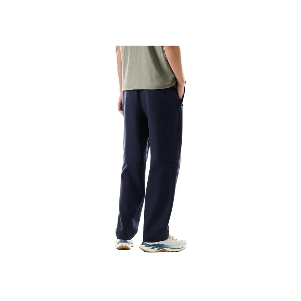 Anta Simple Versatile Comfortable Casual Straight Leg Solid Color Sports Pants Men Bottoms 952536501-1