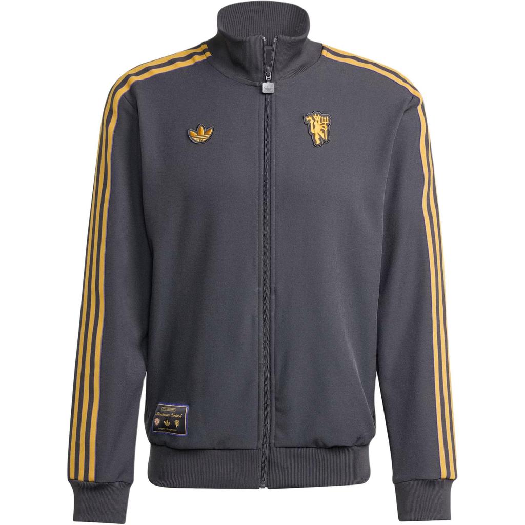 Adidas Originals Full Zip Stand Collar Slim Fit Long Sleeve Jacket Men Jackets JN2816