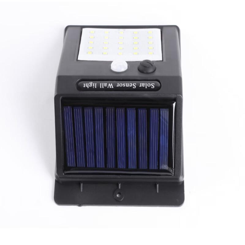 Solar Motion Sensor Outdoor Garden Light 20-LED (3-Pack)