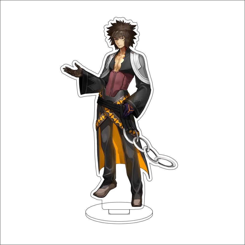 16CM Anime Fate stay night Cosplay Acrylic Stand Ornaments Sakura Matou/Illyasviel von Einzbern Figure Stand Halloween Gifts