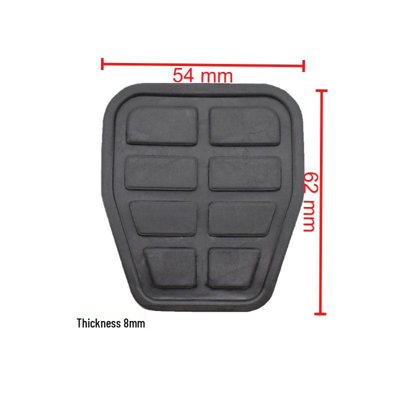 

3-Piece Leather Pedal Set for Volkswagen T4 Van: Accelerator, Brake, Clutch