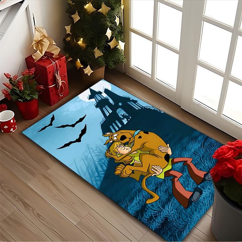 1pc General-purpose Rug, SCOOBY-DOO Printed Area Rug, Comfortable Office Chair Carpet, Home Entrance Floor Mat