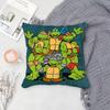 NNinja Movie TTurtles Pillow Case Printing Pillowcase Living Room Sofa Cushion Cover Bedroom Room Decor