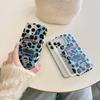 Für iPhone 15 Pro Hülle Leopardenmuster Dackel Muster TPU Stoßfest Handyhülle