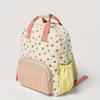 Dopamine-Boosting Mixed Color 1pc Personalized Backpack - Embroidered Name, Strawberry Design, Zipper Closure, Polyester Lining, Hand Washable