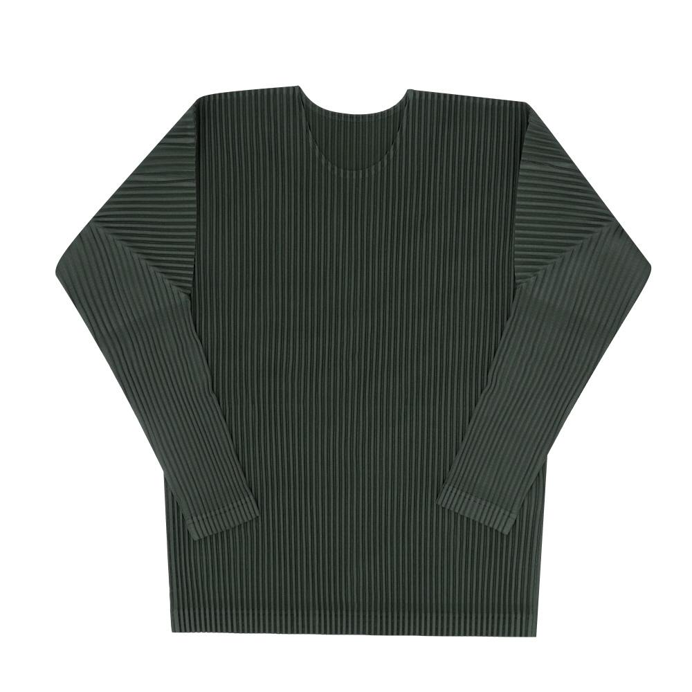 Issey Miyake Homme Plisse Long Sleeve T shirT Color pleaTs 2 Hp66jk131 69