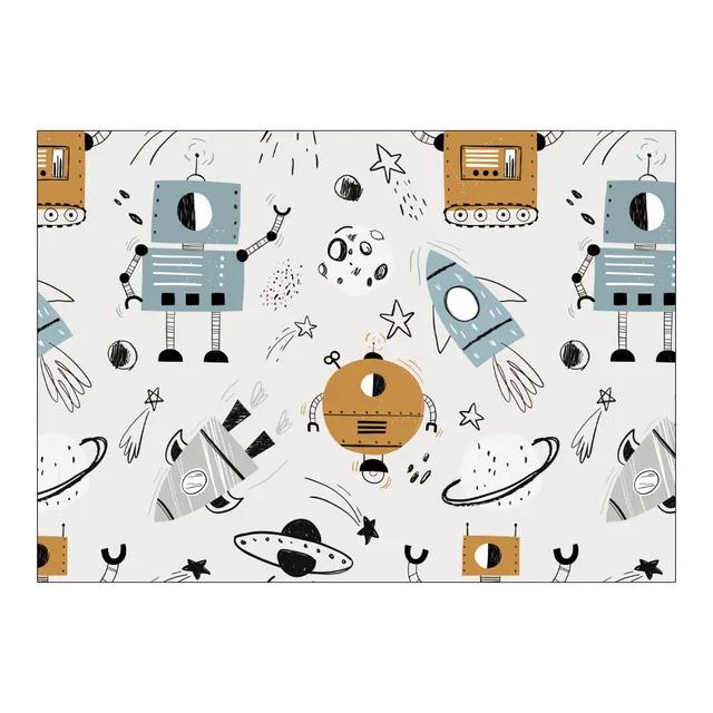 

Милый радужный ковер для детской комнаты, большой ковер, противоскользящий ковер для спальни, детский коврик для игры и ползания, коврик для пола на балкон, коврик для двери в спальню 40x60cm 16x24 inch