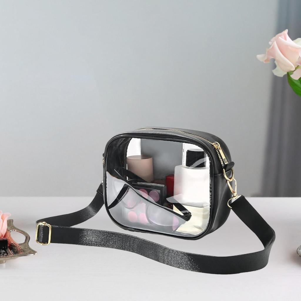 Clear Bag Casual Pouch Cross Body for Summer Shopping Birthday Party Street