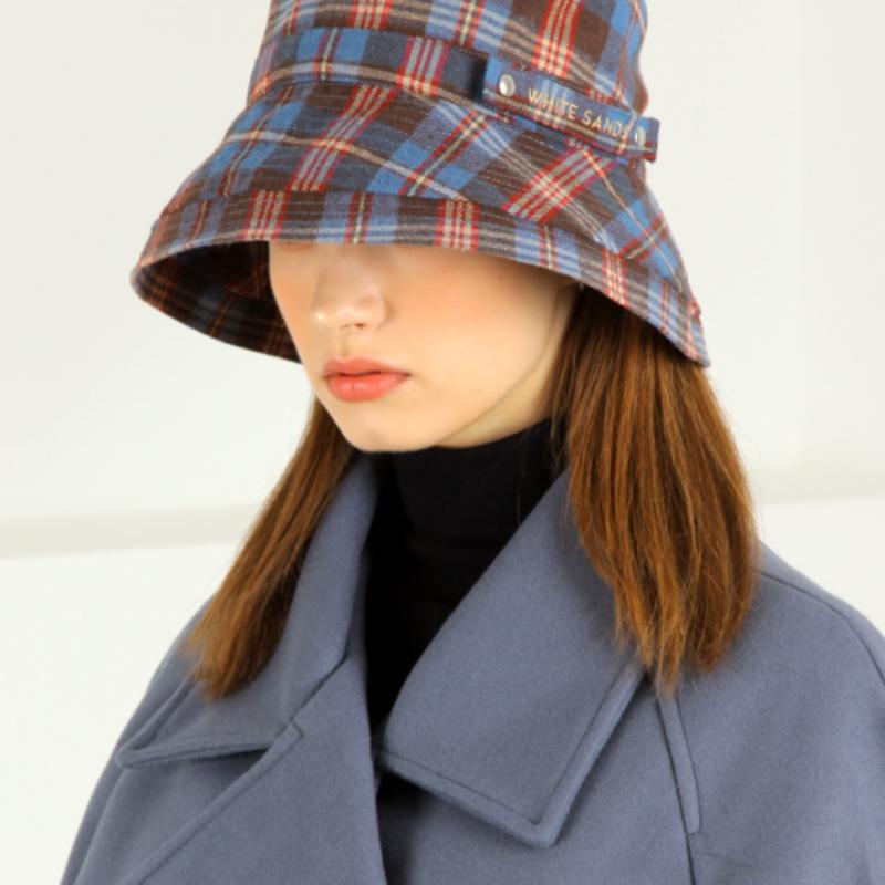 

WHITE SANDS Шляпа-ведро Zadar с осенней клеткой и мягкой текстурой, 5 цветов Yellow