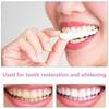 1 Pair Snap On Teeth Veneers Cover The Yellow Damaged Teeth Instant Confidence Smile Temporary Hygiene Tools For Woman Man