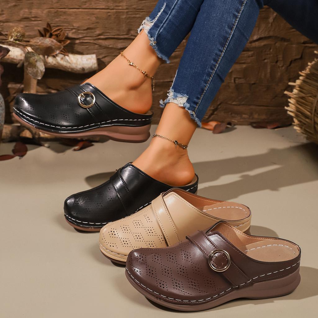 Shoes For Women Cool Slippers Female Soft Soled Non Slip Wear Resisting Flat Beach Flops Lady Sandals Women Women'S Sneaker