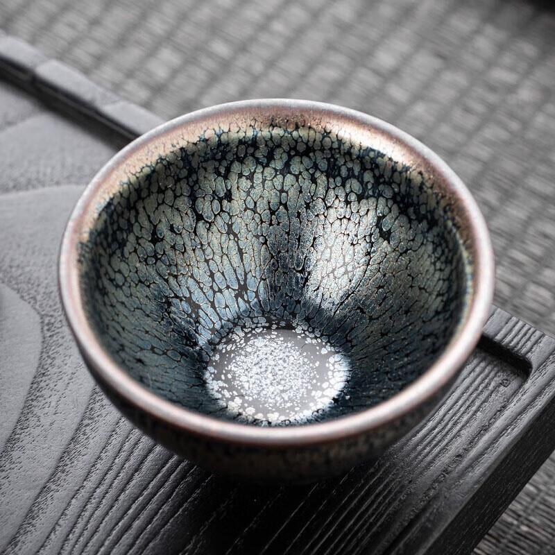 

Starry Gold Inlaid Jian Ware Ceramic Master Tea Cup