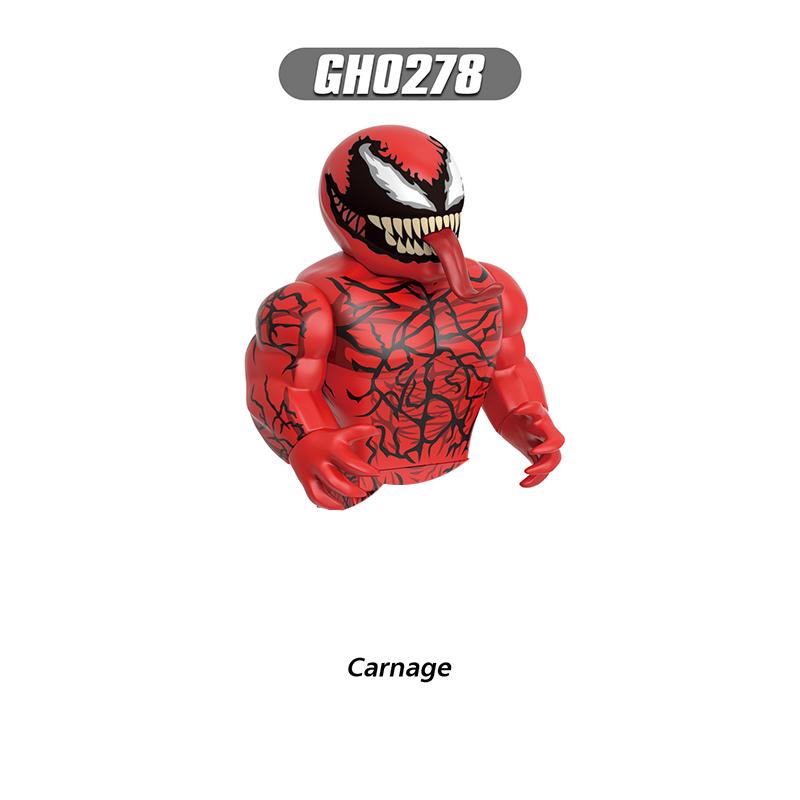 

Marvel Legends Карнаж Веном Блоки Кирпичики Анти-Веном Эдди Брок Для Игрушек Подарков Фигурки Экшн Строительные Блоки Для Детей