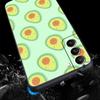 Cute Avocado Phone Case Cover for Samsung Galaxy S26 S25 S24 S23 S22 S20 S21 FE Ultra S25 Edge Plus 5G Soft TPU Shell Fundas Bag