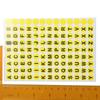 1170PCS 0.39 Inches Alphabet Set Stickers Self Adhesive Letter Decals A to Z Letter Stickers