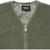 Carhartt WIP FW23 Tour Series Suede Zip Neck Panel Pocket Jacket Men jackets Green I032244-63-XX