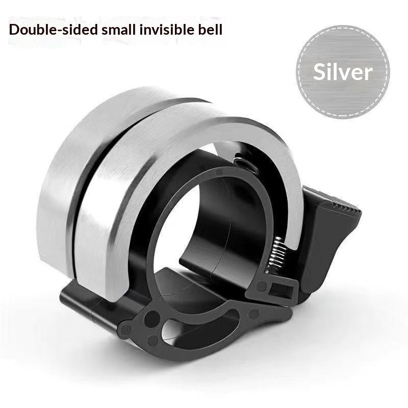 1Pcs Aluminum Alloy Invisible High-Pitched Bicycle Bell High-Quality Sound Suitable For Mountain Bikes And Road Bikes