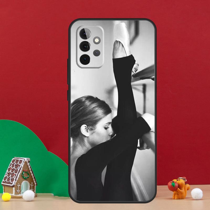 Ballerina Ballett Tanz Mädchen Hülle Für Samsung Galaxy A17 A06 A16 A56 A36 A54 A34 A14 A52 A32 A13 A23 A33 A53 A15 A35 A55