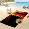 Asciugamano da Spiaggia Stampa Calcio Germania Asciugatura Rapida Super Assorbente Morbido Asciugamano da Bagno per Nuoto Spiaggia Viaggio Souvenir Regalo per Fan
