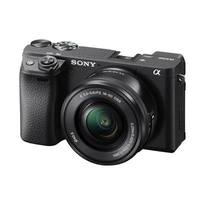 Sony A6400 + Obiettivo 16-50mm F3.5-5.6 OSS KIT Nero