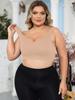 Women's plus-size underwear bra is comfortable, no underwires, gathered to close the side breasts, and prevent sagging SKIN 1XL-4XL
