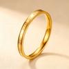 Titanium steel ring, niche and high-end, light luxury, non-fading, cross-border Instagram-style Foever Love