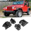 Aluminum Alloy Hood Latch Locking Catch Buckle Fits for Wrangler TJ 97‑06