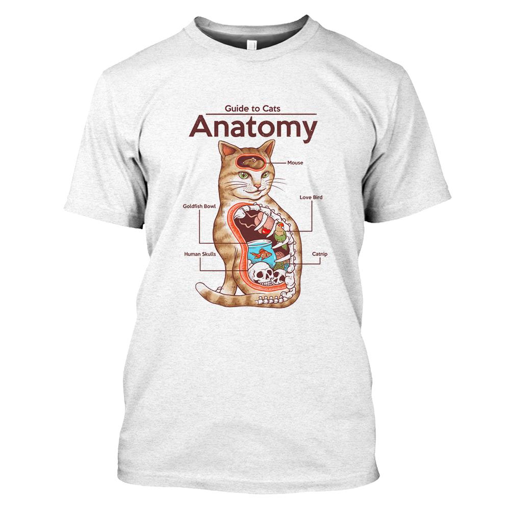 Modische lustige Samurai-Katze-Grafik-T-Shirts für Männer, Sommer, lässig, draußen, cool, Persönlichkeit, bedruckt, Rundhals-Kurzarm-Tops