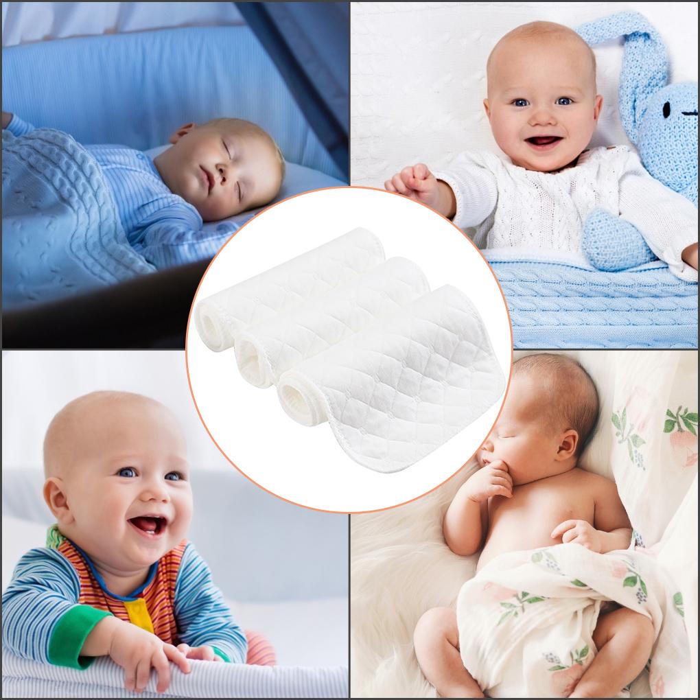 Opakovaně použitelné dětské pleny Látkové vložky do plen 1 kus 3/6vrstvá vložka 100% bavlna Omyvatelná péče o miminka Ekologická plenka 10ks