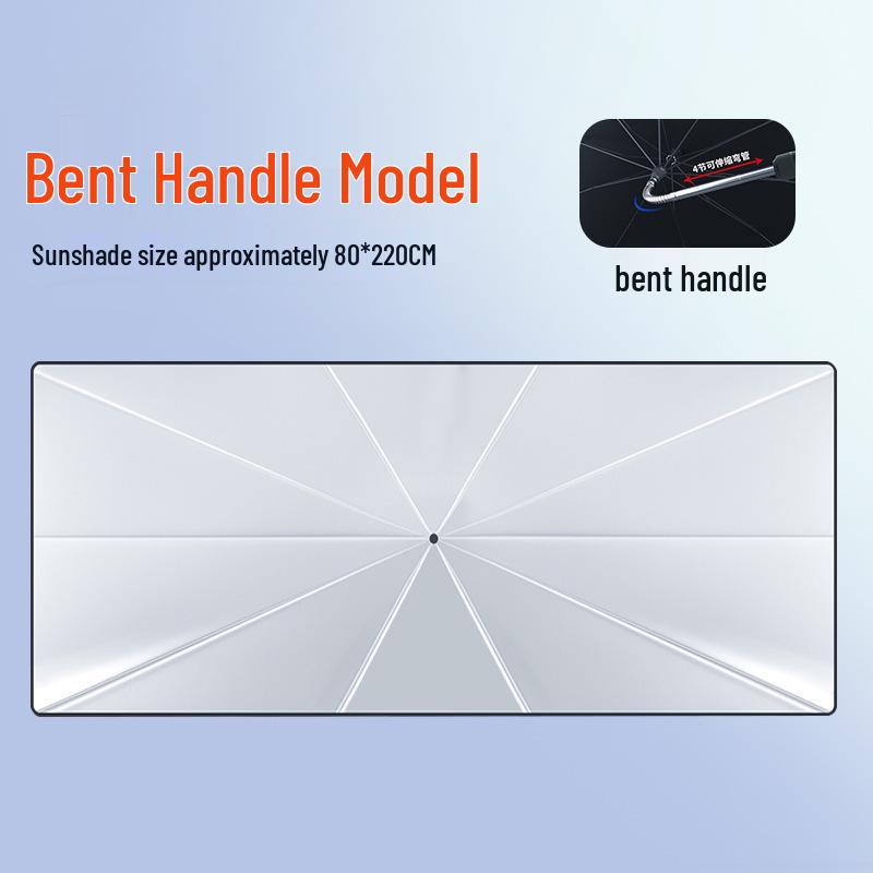 Car & Truck Windshield Sunshade: Summer Heat & UV Protection
