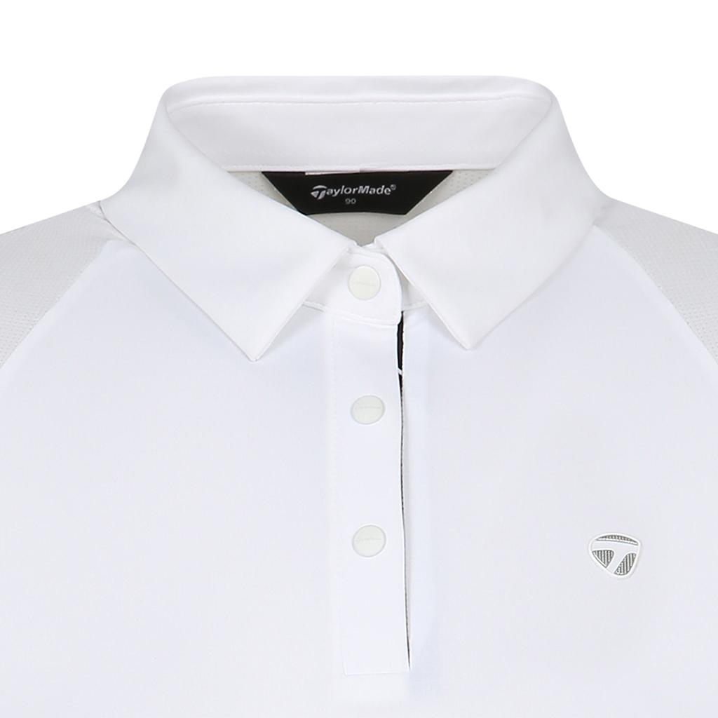 TAYLORMADE APPAREL Women'S Mesh Sleeve Collared Long Sleeve T-Shirt T8031To5243-100