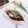 Small Flowers Floral Pencil Bag Fresh Style Pen Bag Pen Box Pencil Cases  School Supplies