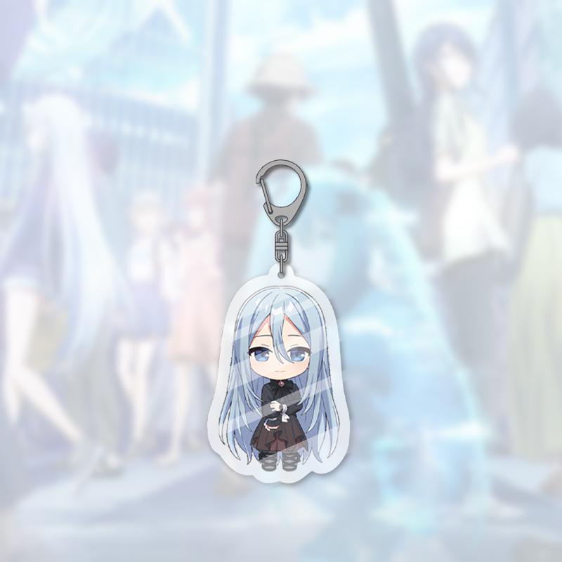 

PJSK Anime Film Project Sekai Kowareta SEKAI Kawaii Acrylic Keychain Keyring Hanging Accessories For Cosplayer 5cm